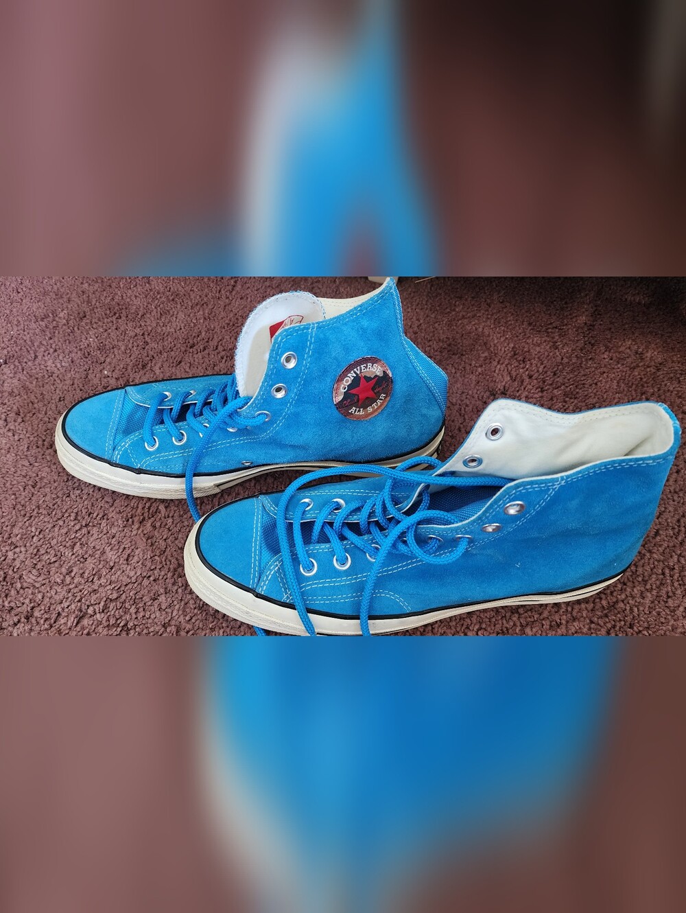 Converse All Star High-Top Sneakers - Bright Blue